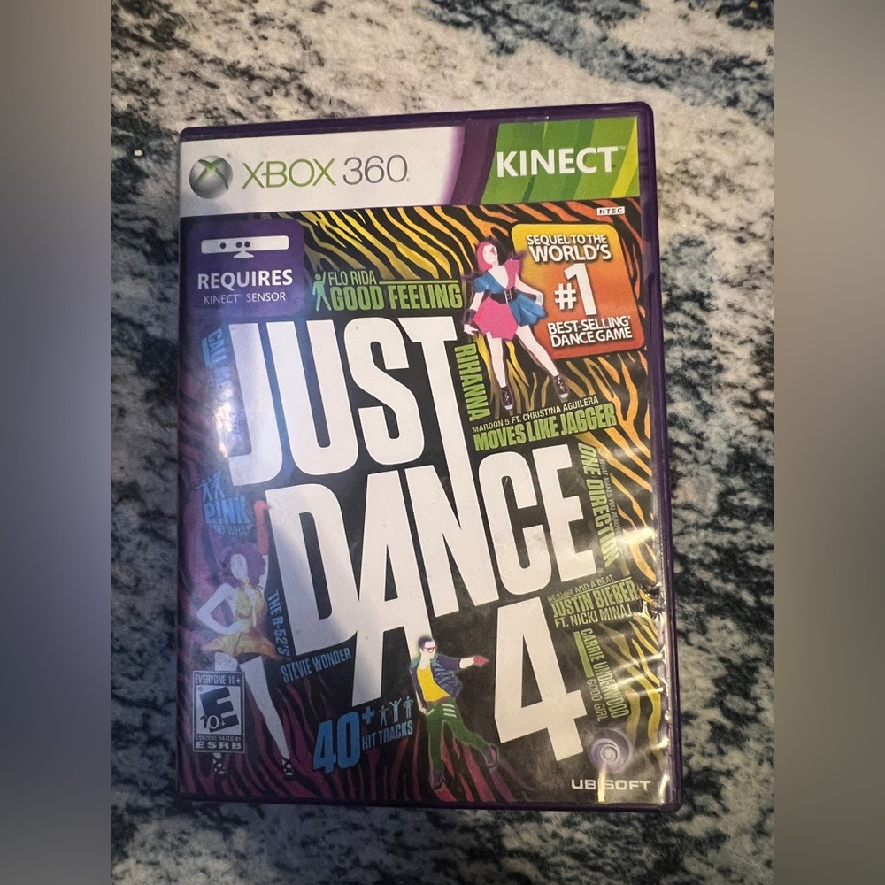 Just Dance 4 for Xbox 360 - Purple Cover